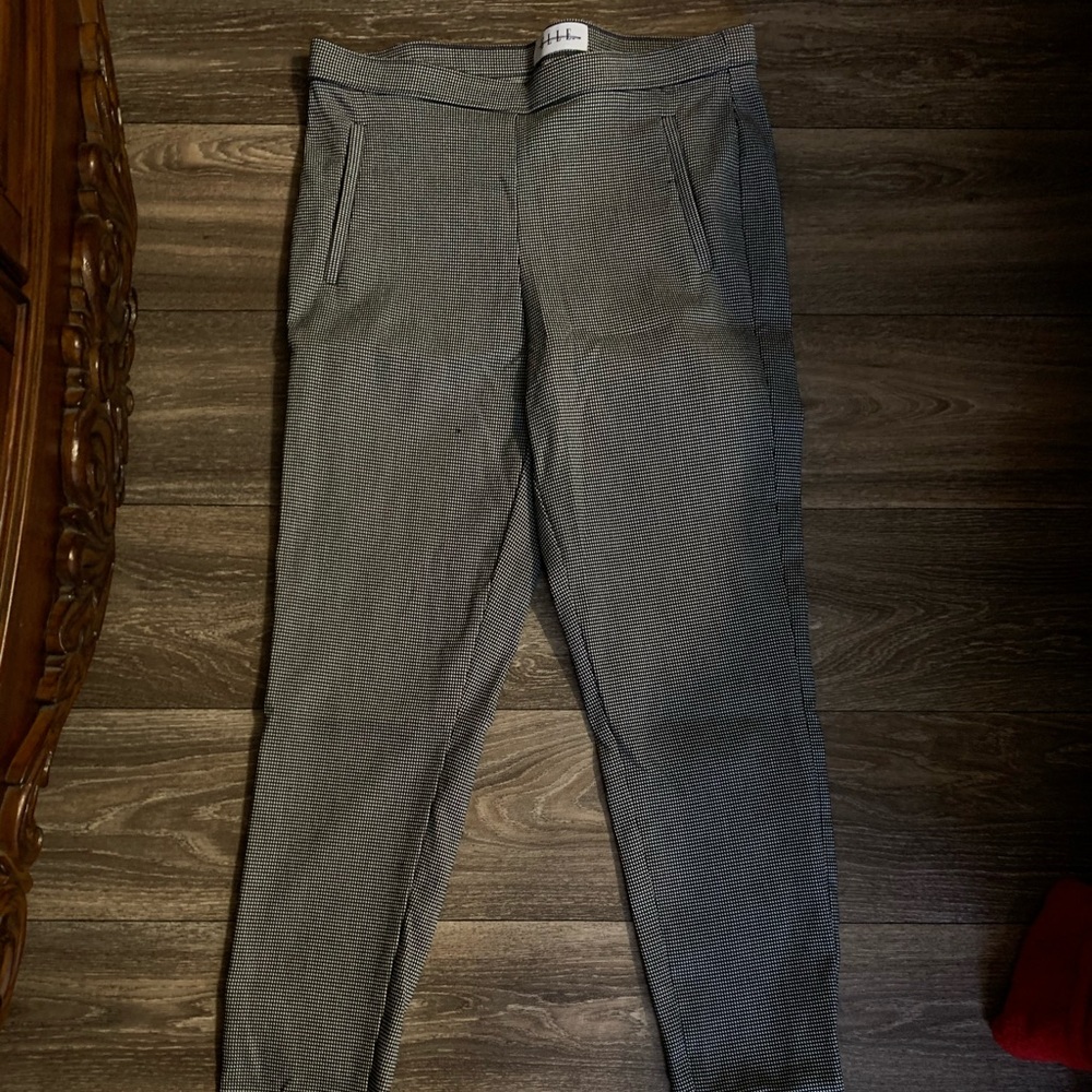 Black and white pants